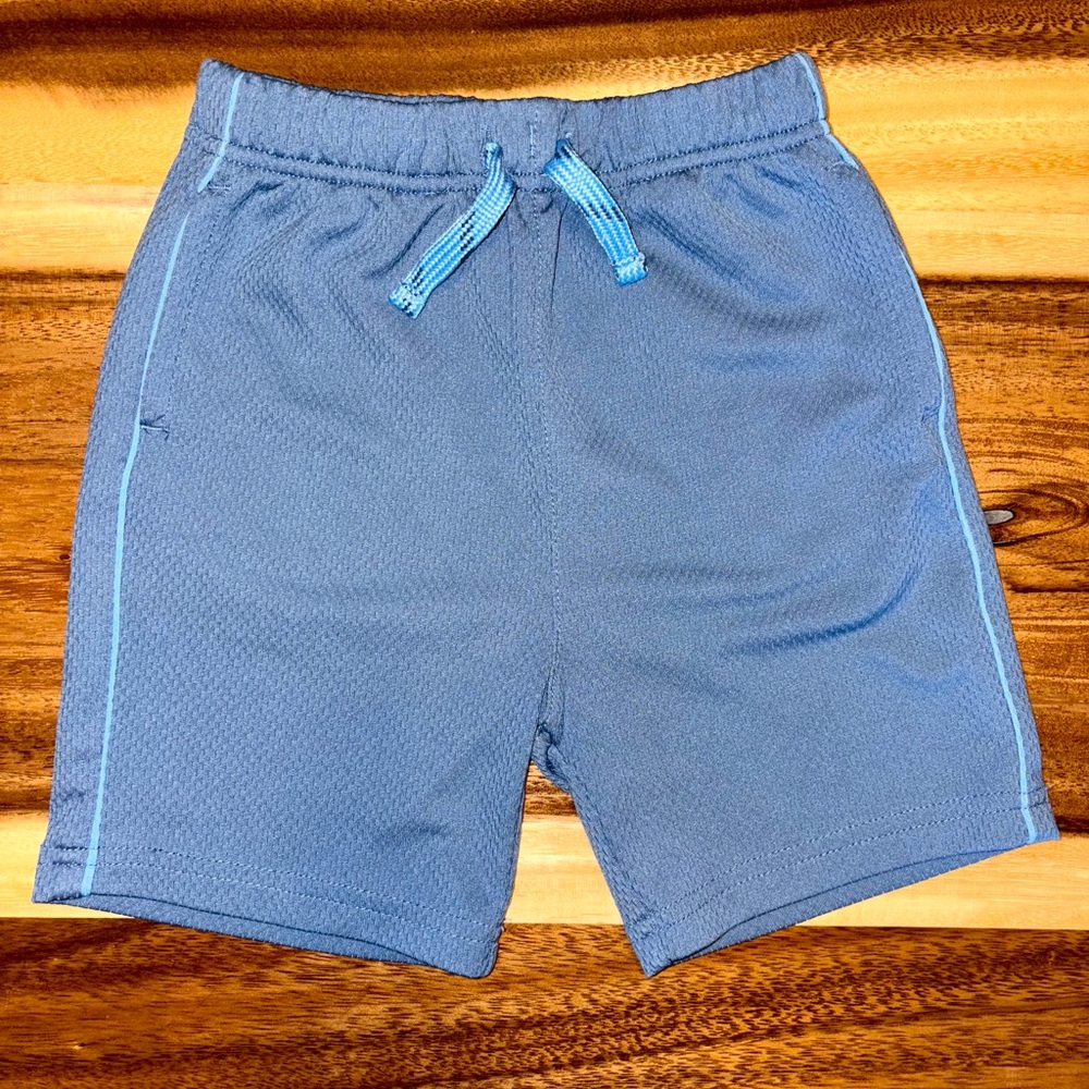 Falls Creek Blue Athletic Shorts with Elastic Waistband
